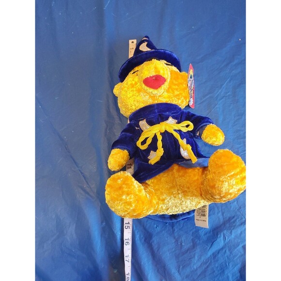 Golden Plush Teddy Bear Wizard Carousel Toys Appx 14" Stuffed Animal Toy - Picture 13 of 13
